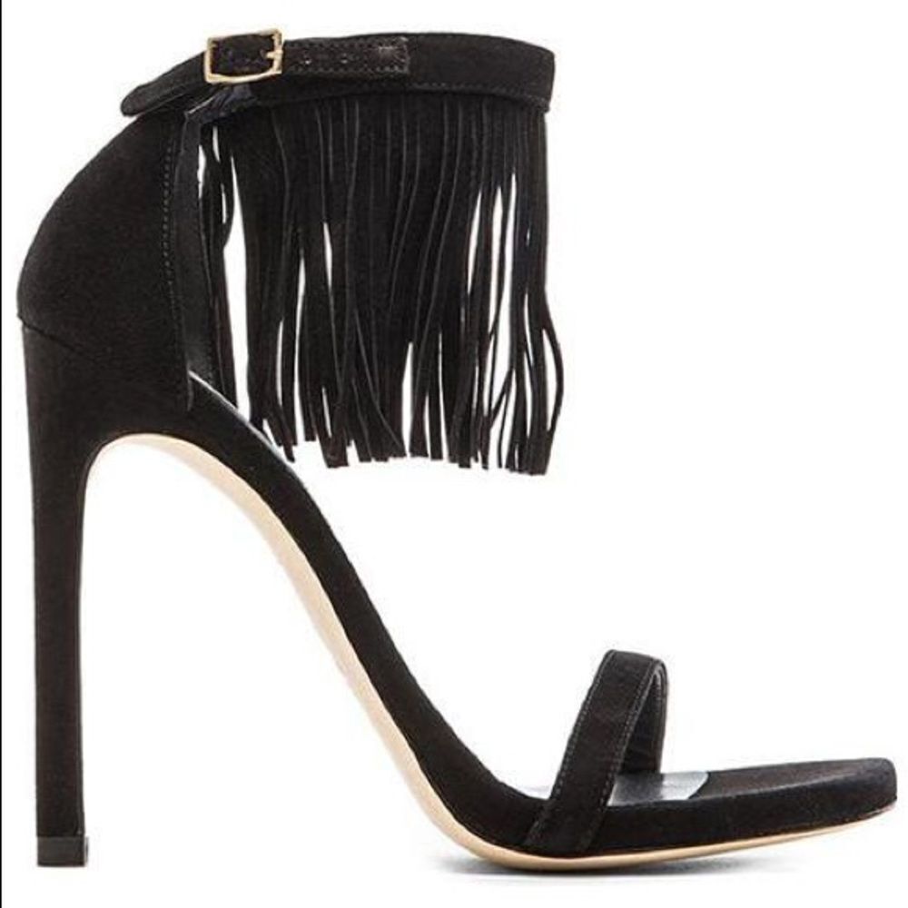 Stuart Weitzman Love Fringe Size 7.0